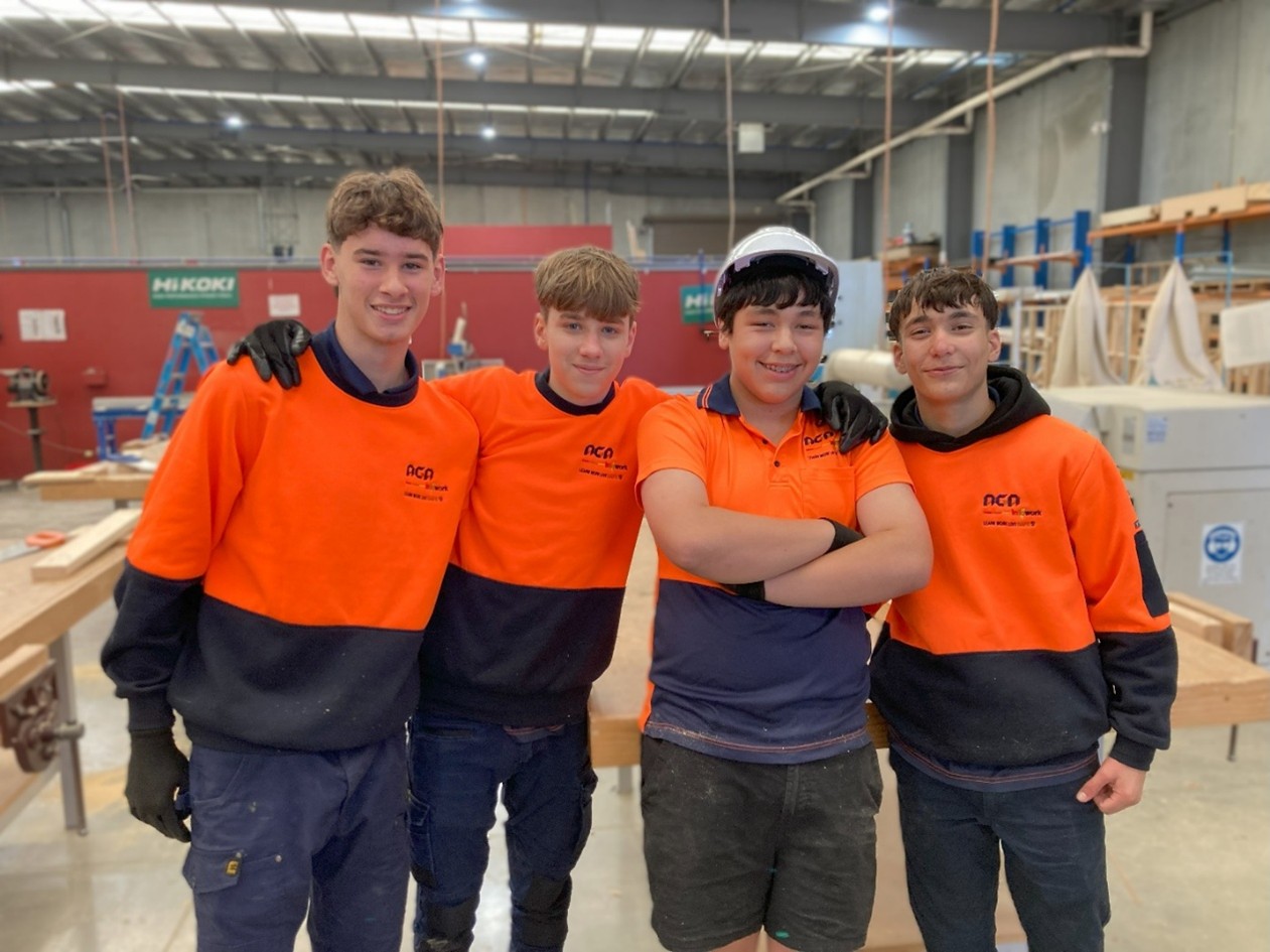 VET Delivered to School Students participating in trade training